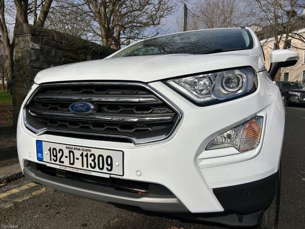 Ford EcoSport SUV, Petrol, 2019, White