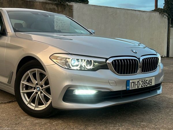 BMW 5-Series Saloon, Diesel, 2017, Grey
