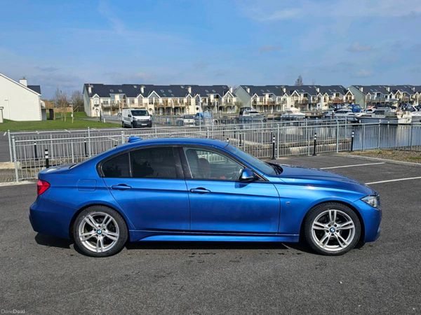 BMW 3-Series Saloon, Diesel, 2017, Blue