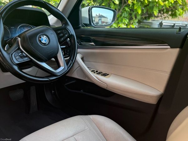 BMW 5-Series Saloon, Diesel, 2017, Silver