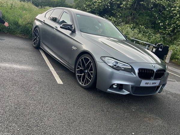 BMW 5-Series Saloon, Diesel, 2015, Grey