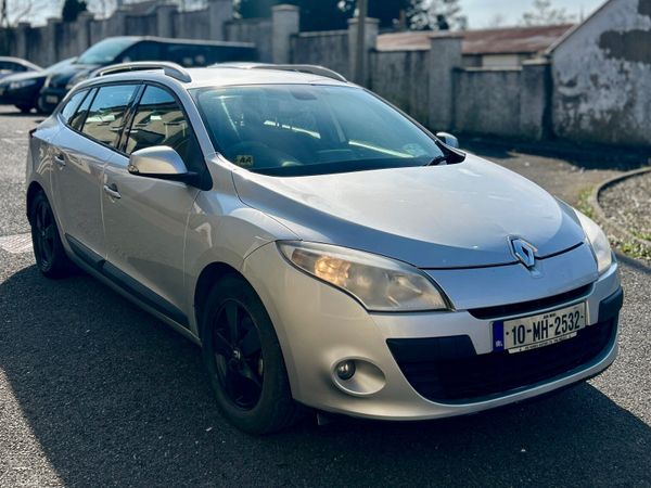 Renault Megane Estate, Diesel, 2010, Silver