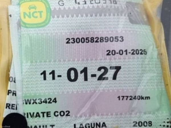 Renault Laguna Hatchback, Diesel, 2008, Silver