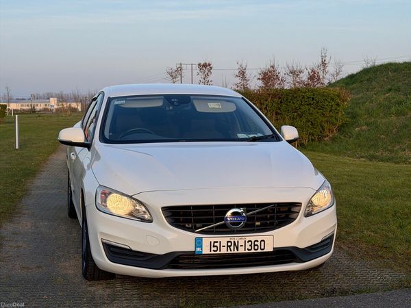 Volvo S60 Saloon, Diesel, 2015, White