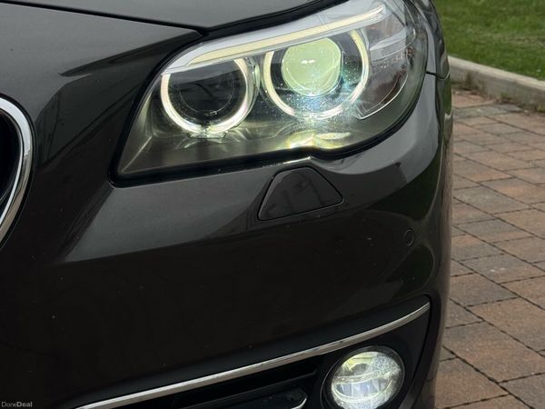 BMW 5-Series Saloon, Diesel, 2015, Brown