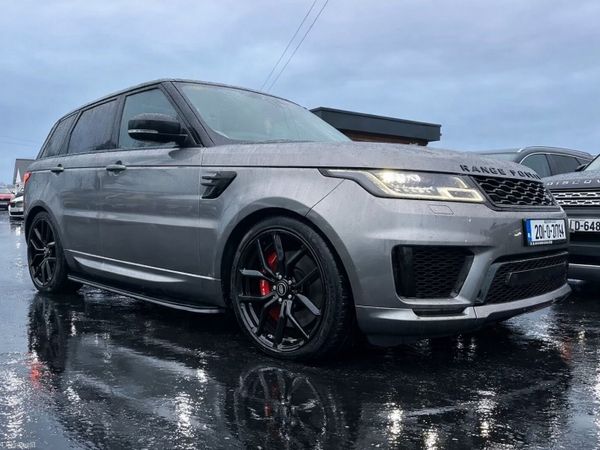Land Rover Range Rover Sport SUV, Petrol Plug-in Hybrid, 2020, Silver
