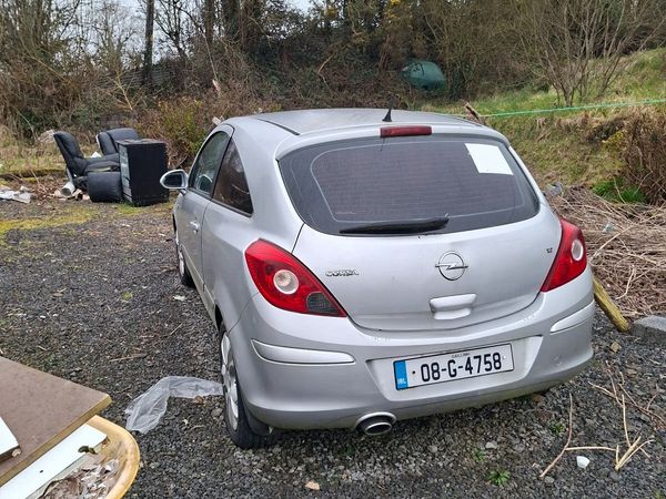Opel Corsa Hatchback, Petrol, 2008, Silver