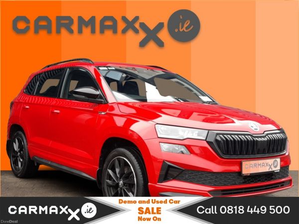 Skoda Karoq SUV, Diesel, 2023, Red