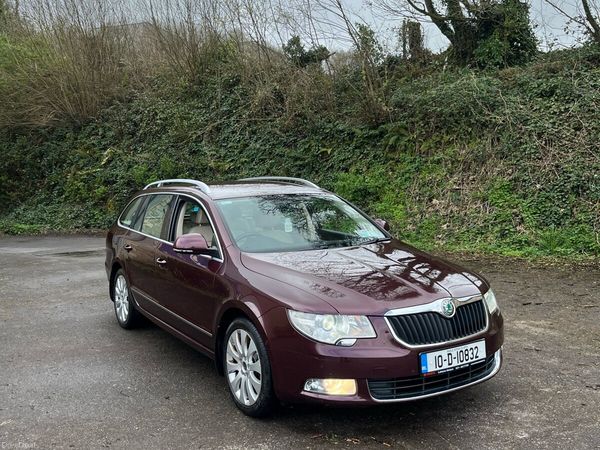 Skoda Superb Estate, Diesel, 2010, Red