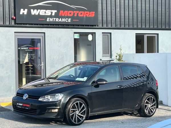Volkswagen Golf Hatchback, Diesel, 2014, Black