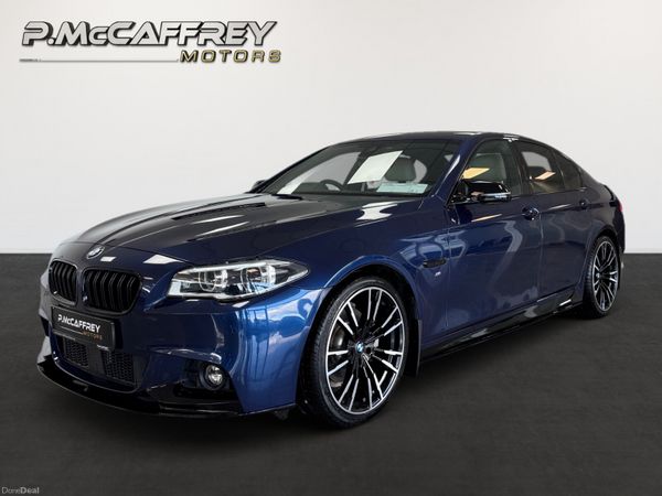 BMW 5-Series Saloon, Diesel, 2016, Blue