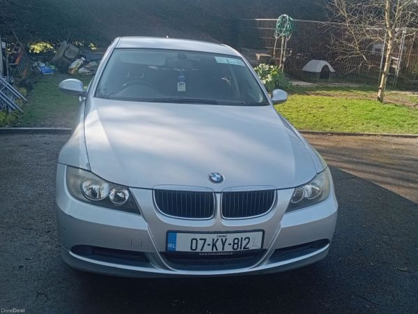 BMW 3-Series Saloon, Petrol, 2007, Silver