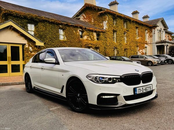 BMW 5-Series Saloon, Diesel, 2017, White