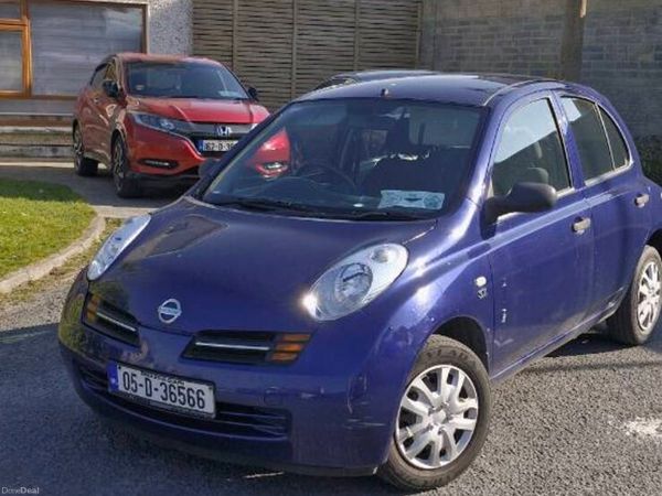 Nissan Micra Hatchback, Petrol, 2005, Blue
