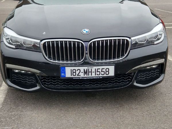 BMW 7-Series Saloon, Petrol Plug-in Hybrid, 2018, Black