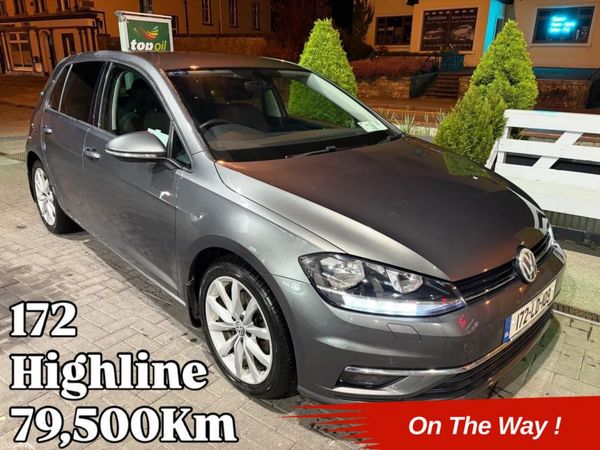 Volkswagen Golf Hatchback, Diesel, 2017, Grey