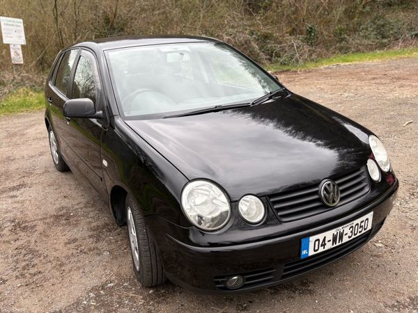 Volkswagen Polo Hatchback, Petrol, 2004, Black