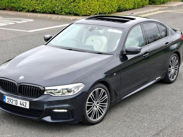 BMW 5-Series Saloon, Diesel, 2019, Black