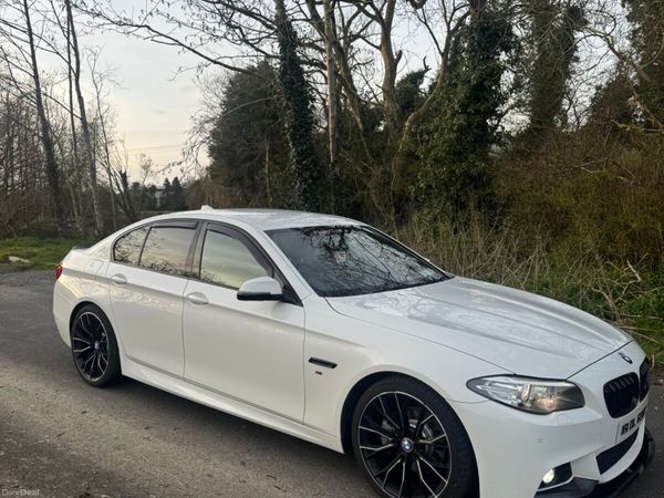BMW 5-Series Saloon, Diesel, 2016, White