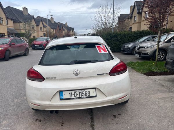 Volkswagen Scirocco Hatchback, Petrol, 2011, White