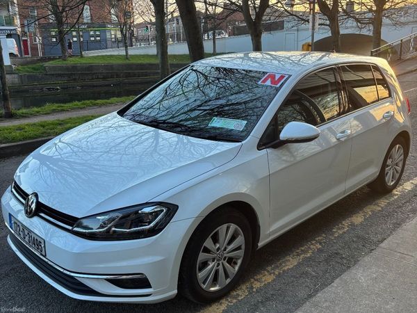 Volkswagen Golf Hatchback, Petrol, 2017, White