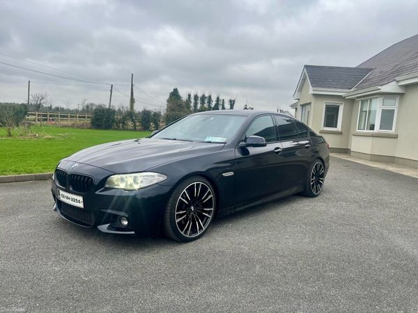 BMW 5-Series Saloon, Diesel, 2015, Black