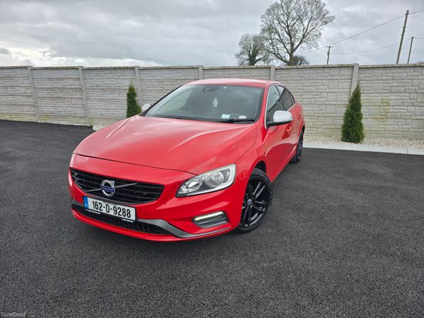 Volvo S60 Saloon, Diesel, 2016, Red