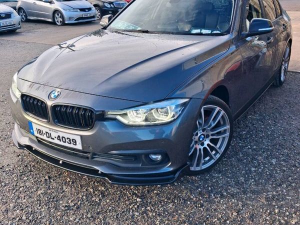 BMW 3-Series Saloon, Diesel, 2018, Grey