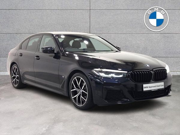 BMW 5-Series Saloon, Diesel, 2023, Black