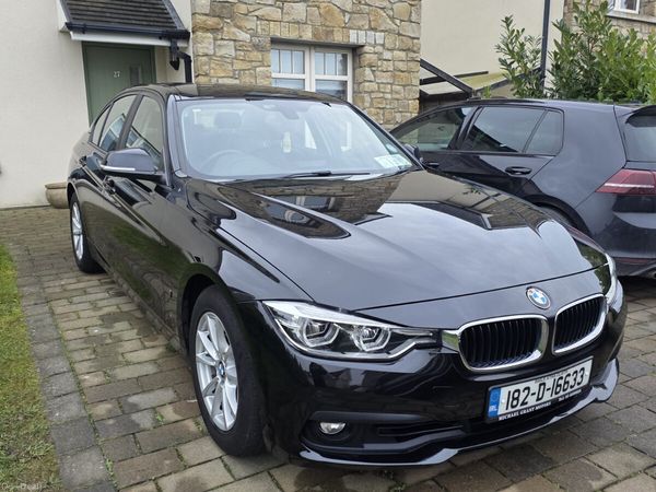 BMW 3-Series Saloon, Petrol Plug-in Hybrid, 2018, Black