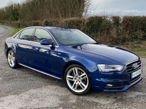 Audi A4 Saloon, Diesel, 2014, Blue