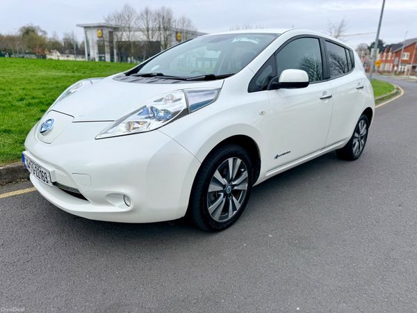 Nissan Leaf Hatchback, Electric, 2014, White