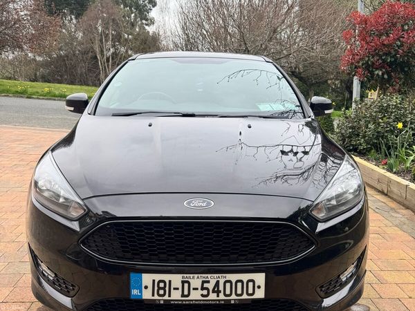 Ford Focus Hatchback, Petrol, 2018, Black