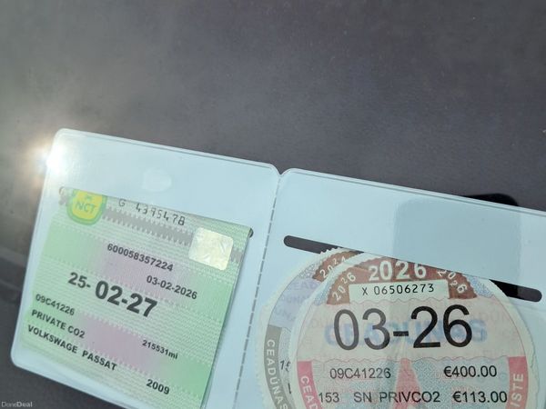 Volkswagen Passat Saloon, Diesel, 2009, Black