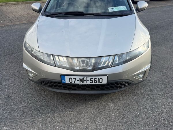 Honda Civic Hatchback, Petrol, 2007, Silver
