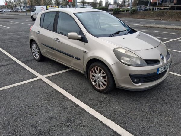 Renault Clio Hatchback, Petrol, 2007, Yellow