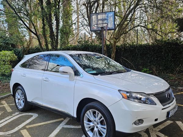 Lexus RX SUV, Petrol Hybrid, 2011, White