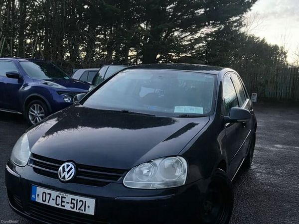 Volkswagen Golf Hatchback, Petrol, 2007, Black