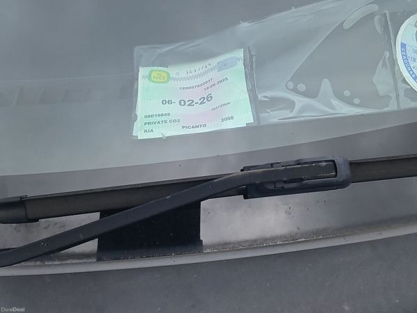 Kia Picanto Hatchback, Petrol, 2008, Silver