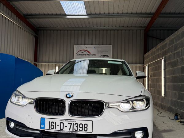 BMW 3-Series Saloon, Diesel, 2016, White
