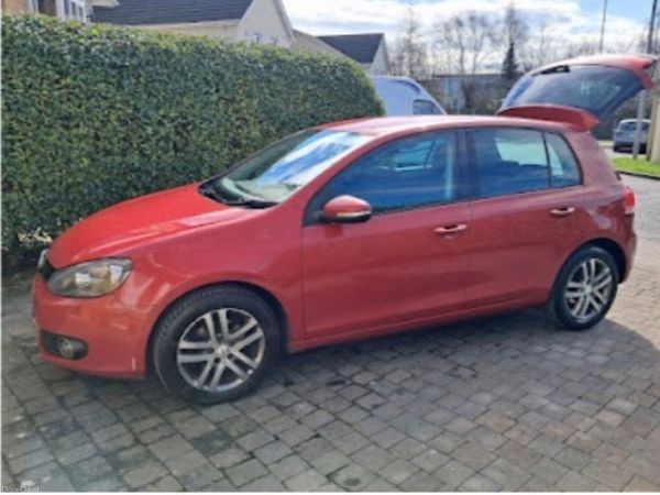 Volkswagen Golf Hatchback, Diesel, 2010, Red