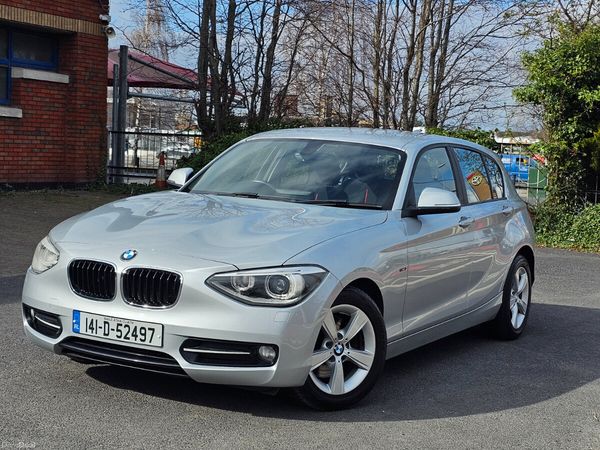 BMW 1-Series Hatchback, Petrol, 2014, Silver