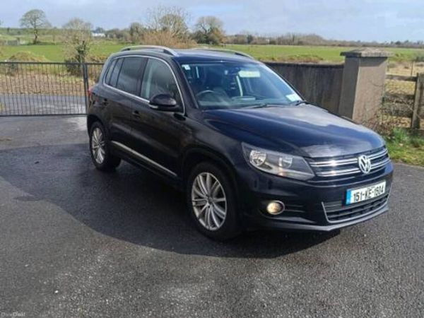 Volkswagen Tiguan SUV, Diesel, 2015, Black