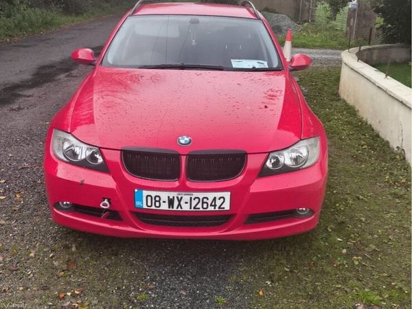 BMW 3-Series Estate, Diesel, 2008, Red