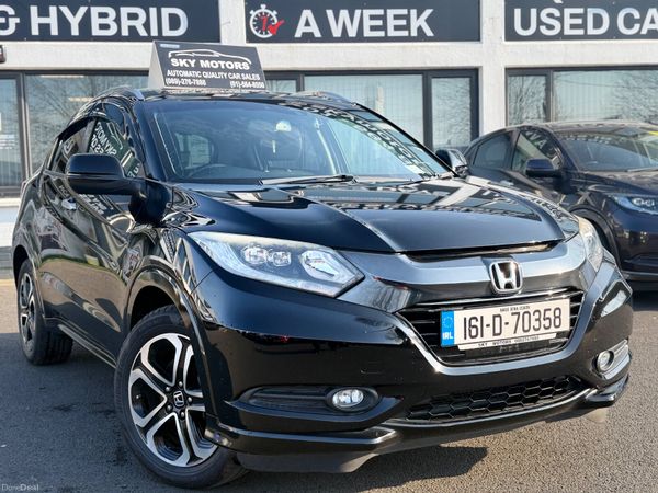 Honda Vezel Estate, Petrol Hybrid, 2016, Black