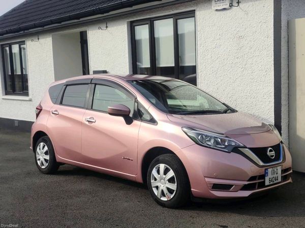 Nissan Note MPV, Petrol Hybrid, 2017, Pink