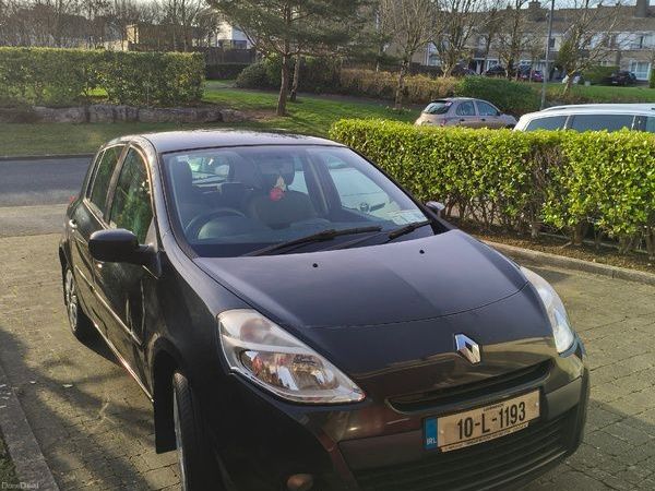 Renault Clio Hatchback, Ethanol Petrol, 2010, Black