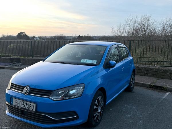 Volkswagen Polo Hatchback, Petrol, 2015, Blue