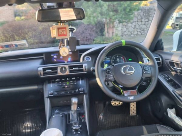 Lexus IS Saloon, Petrol Hybrid, 2013, White