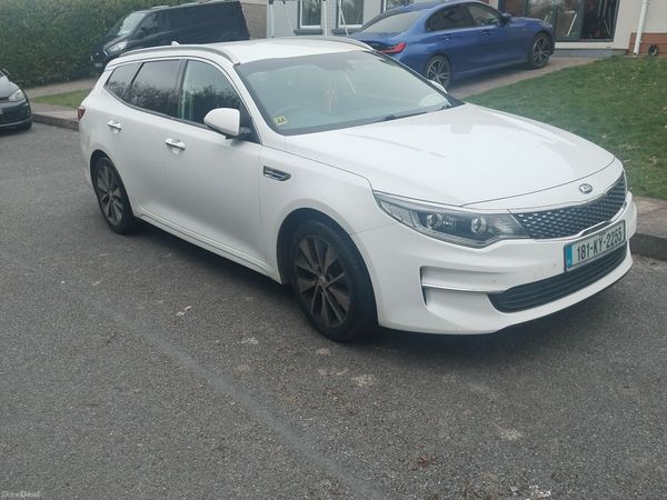 Kia Optima Estate, Diesel, 2018, White